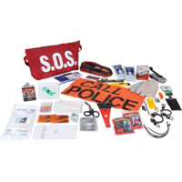 Trousses de premiers soins & de secours d'urgence, Dispositif m&eacute;dical Classe 1, Sac en nylon Nassau Supply