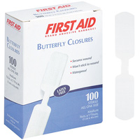 Butterfly , Skin Closure, Class 1 Nassau Supply