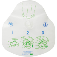 Valve unidirectionnelle pour RCR, Masque &agrave; usage unique, Classe 2 Nassau Supply
