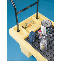 Poly-Spillcart Cart, 66.5" L x 29" W x 43.9" H, 57 US gal. Spill Cap. Nassau Supply