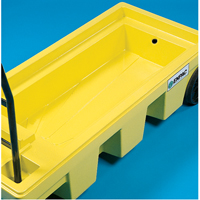 Poly-Spillcart Cart, 66.5" L x 29" W x 43.9" H, 57 US gal. Spill Cap. Nassau Supply