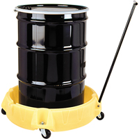 Spill Scooter, 35" dia. x 9" H, 11 US gal. Spill Cap. Nassau Supply