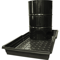 Drum Decks, 30.5" L x 57" W x 6" H, 33 US gal. Spill Capacity Nassau Supply