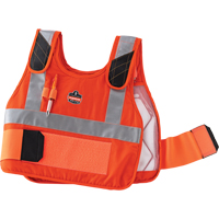 6215HV Phase Change Cooling Vests, Small/Medium, Orange Nassau Supply