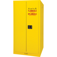 Flammable Storage Cabinet, 60 gal., 2 Door, 34" W x 65" H x 34" D Nassau Supply