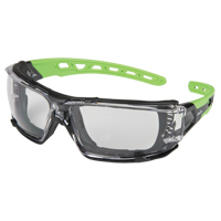 Z2500 Series Safety Glasses with Foam Gasket, Clear Lens, Anti-Scratch, ANSI Z87+/Meets/Exceeds CSA Z94.3 Nassau Supply