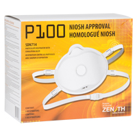 Particulate Respirator, P100, NIOSH Certified, Medium/Large Nassau Supply