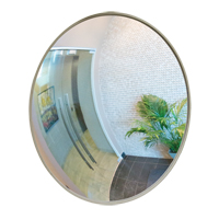 Convex Mirror with Bracket, Indoor/Outdoor, 30" Diameter SDP503 | Nassau Supply