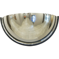 180° Dome Mirror, Half Dome, Closed Top, 18" Diameter SDP524 | Nassau Supply
