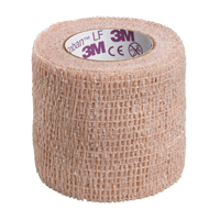 Coban Latex-Free Wraps, Cut to Size L x 2" W, Class 1, Self-Adherent Nassau Supply