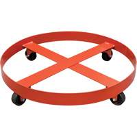 Poly-Collector Drum Dolly, 27.5" dia. x 5.5" H Nassau Supply
