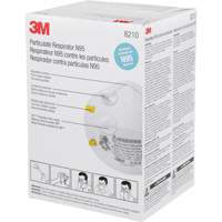 8210 Particulate Respirators, N95, NIOSH Certified Nassau Supply