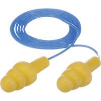 E-A-R Ultrafit Premolded Earplugs, Corded, Bulk - Polybag, 25 dB NRR, One-Size Nassau Supply