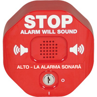 Exit Stopper&reg; Door Alarms, Wall Nassau Supply