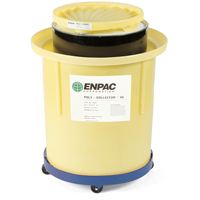 Poly-Collector 66 with Steel Drum, 32.5" dia. x 42" H, 70 US gal. Spill Cap. Nassau Supply