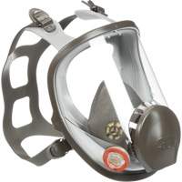 6000 Series Full Facepiece Reusable Respirator, Elastomer/Silicone/Thermoplastic, Small Nassau Supply