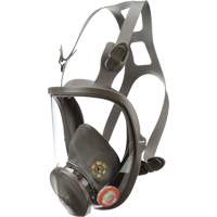 6000 Series Full Facepiece Reusable Respirator, Elastomer/Silicone/Thermoplastic, Medium Nassau Supply