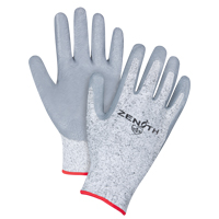 Gants &eacute;lastiques sans coutures r&eacute;sistants &agrave; la coupe, Taille Petit/7, Calibre 13, Rev&ecirc;tement Nitrile, Enveloppe en PEHP, ANSI/ISEA 105 niveau 2/EN 388 niveau 3 Nassau Supply