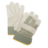 Gants pour ajusteur r&eacute;sistant &agrave; l'abrasion, Moyen, Paume en Cuir fleur de vache Nassau Supply