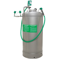 Portable Eyewash Stations, Pressurized, 37 gal. Capacity, Meets ANSI Z358.1 Nassau Supply