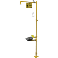 Halo Combination Emergency Shower & Eyewash Station Nassau Supply