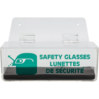Distributeur de lunettes de s&eacute;curit&eacute; avec couvercle Nassau Supply