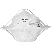 9105S VFlex Particulate Respirators, N95, NIOSH Certified, Small Nassau Supply