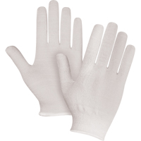 Premium String Knit Gloves, Cotton/Nylon, Knit Wrist Cuff, Small SED611 | Nassau Supply