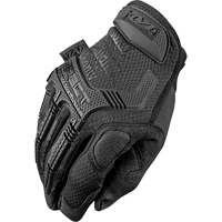 Gants M-Pact noir dissimul&eacute;, Petit, Paume en Synth&eacute;tique, Poignet Boucle et crochet Nassau Supply