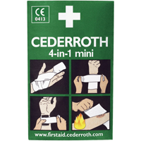 Coagulant 4-dans-1 Cederroth, 5" lo x 3" la Nassau Supply