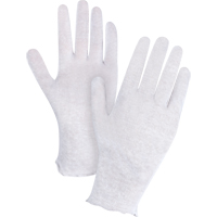 Lightweight Inspection Gloves, Poly/Cotton, Unhemmed Cuff, Ladies SEE783 | Nassau Supply