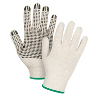 Gants tricot&eacute;s de poids lourd, Poly/coton, Un c&ocirc;t&eacute;, Calibre 7, Moyen Nassau Supply