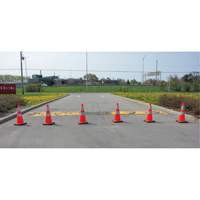 Traffic Cone, 28", Orange, 4" & 6" Reflective Collar(s) SEF028 | Nassau Supply