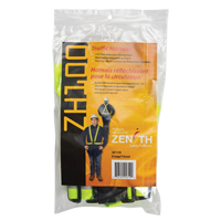 Standard-Duty Safety Harness, High Visibility Lime-Yellow, Silver Reflective Colour, X-Large Nassau Supply