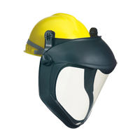 Uvex<sup>®</sup> Bionic™ Faceshield with Hardhat Adapter, Polycarbonate, Meets CSA Z94.3/ANSI Z87+ SEF151 | Nassau Supply