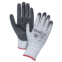 Gants &eacute;lastiques sans coutures r&eacute;sistants &agrave; la coupe, Taille Petit/7, Calibre 13, Rev&ecirc;tement Polyur&eacute;thane, Enveloppe en PEHP, ANSI/ISEA 105 niveau 4/EN 388 niveau 5 Nassau Supply