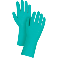 Premium Diamond-Grip Chemical-Resistant Gloves, Size 2X-Large/11, 13" L, Nitrile, 11-mil SEF226 | Nassau Supply