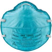 1860S Particulate Healthcare Respirator, N95, NIOSH Certified, Small Nassau Supply