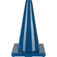 Coloured Traffic Cone, 18", Blue SEH136 | Nassau Supply