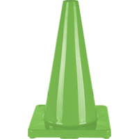 Coloured Traffic Cone, 18", Green SEH139 | Nassau Supply