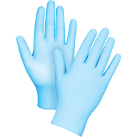 Tactile Medical-Grade Disposable Gloves, Small, Nitrile/Vinyl, 4.5-mil, Powder-Free, Blue, Class 2 SGX019 | Nassau Supply