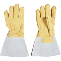 Lineman's Glove, Large, Grain Cowhide Palm SEH743 | Nassau Supply