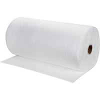 Premium Meltblown Sorbent Rolls, Mediumweight, 150' L x 30" W, 40 gal. Absorbancy Nassau Supply