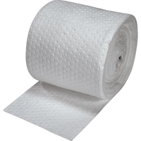 Premium Fine Fiber Sorbent Rolls, Mediumweight, 150' L x 15" W, 20 gal. Absorbancy Nassau Supply