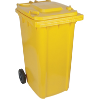 Yellow Mobile Container, Polyurethane, 63 Gallons/63 US gal. SEI276 | Nassau Supply