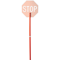 Traffic Control Sign Plastic Handle Nassau Supply