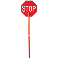 Traffic Control Sign Plastic Handle Nassau Supply