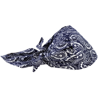 Bandeaux en triangle 6710CT de refroidissement en tissu de serviette Chill-Its, Bleu Nassau Supply