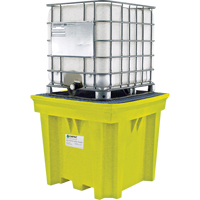IBC Space-Saver Without Drain, 275 US gal. Spill Capacity, 57" x 57" x 48" Nassau Supply