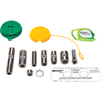 Axion Advantage&reg; Eye/Face Wash Upgrade Kit with Green ABS Plastic Eye/Face Wash Head Nassau Supply